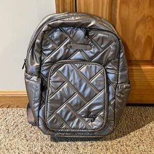 Lug Roadster Backpack in Metallic Pearl